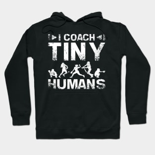 I coach tiny humans softball coach Hoodie